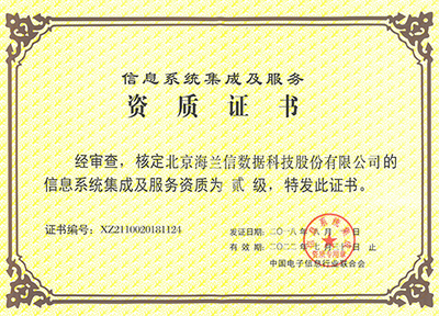 網(wǎng)絡(luò)技術(shù)服務(wù)資質(zhì)與榮譽(yù) 專業(yè)實(shí)力的權(quán)威見證